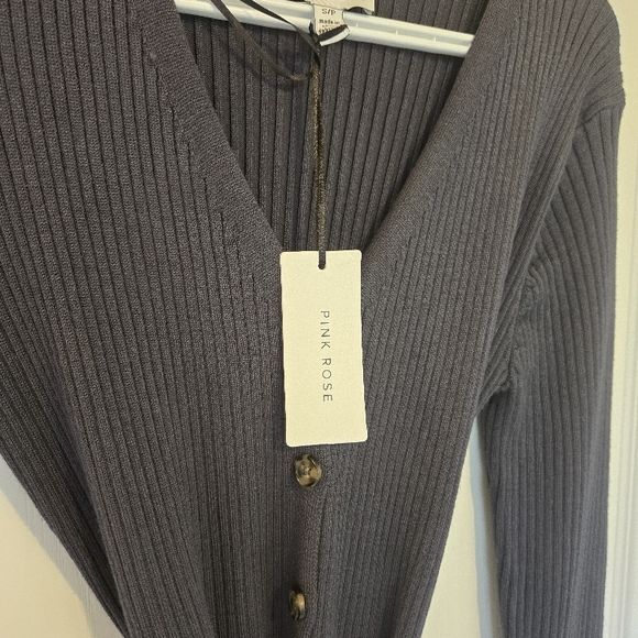 Long Sleeve Knit Dress - Picture 2 of 8